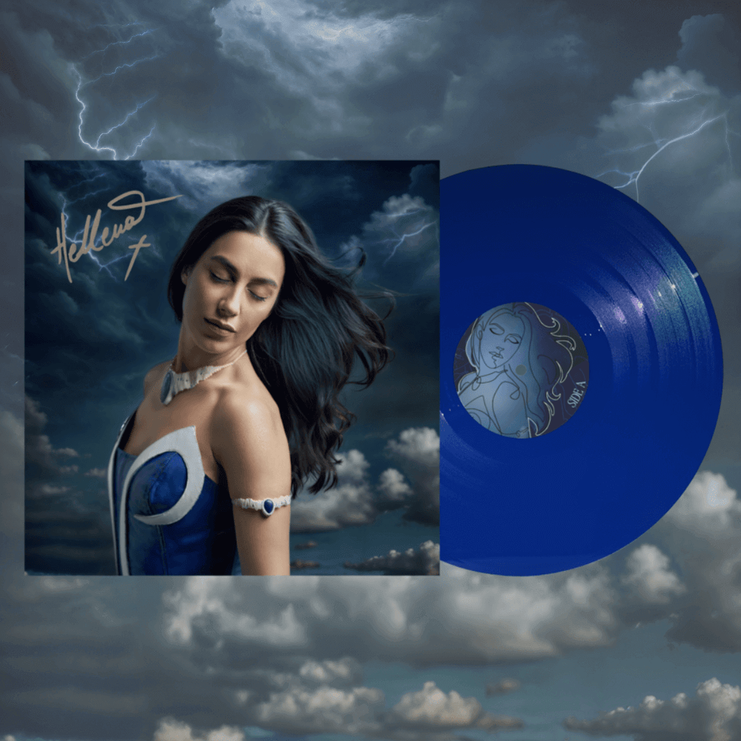 HARMONIA - ROYAL BLUE VINYL+Insert (RARE & AUTOGRAPHED) 180g