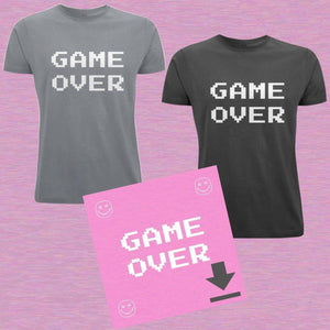 GAME OVER Bundle - Organic Tee & Deluxe Download